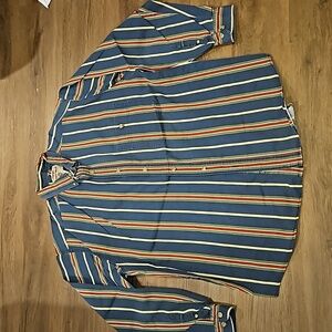 Wrangler stripped 90s shirt XL